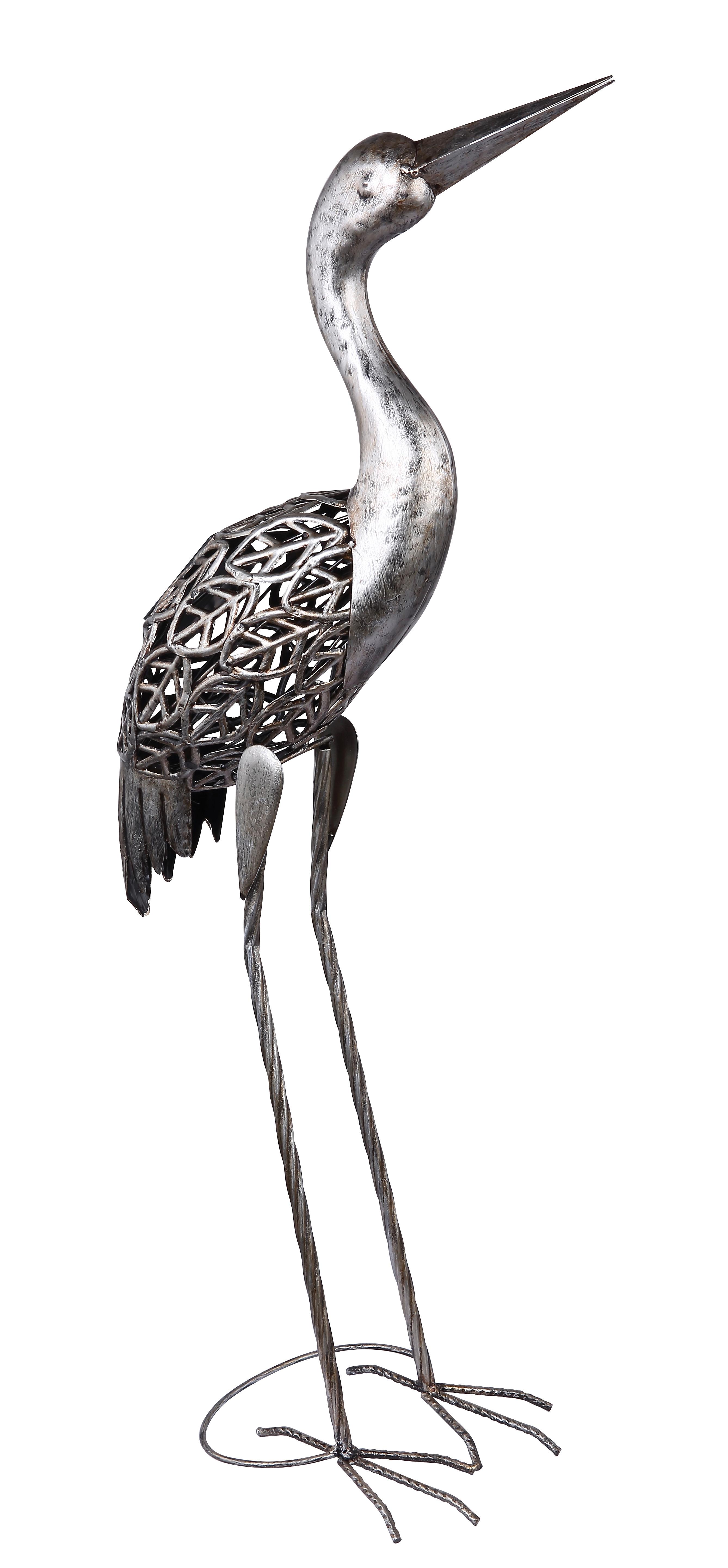 Solarna Svetilka Crane, S Sijalko - siva, Basics, kovina (29/15/77cm) - Globo