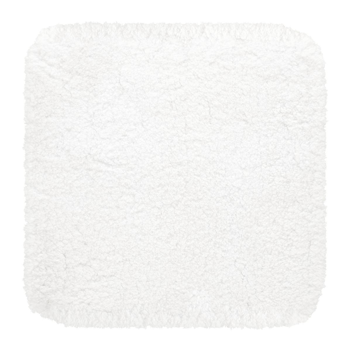 WC-Vorleger Chris Weiß ca. 50x50cm - Weiß, Textil (50/50cm) - Premium Living