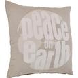 Díszpárna Peace - bézs, romantikus/Landhaus, textil (45/45cm) - MÖMAX modern living