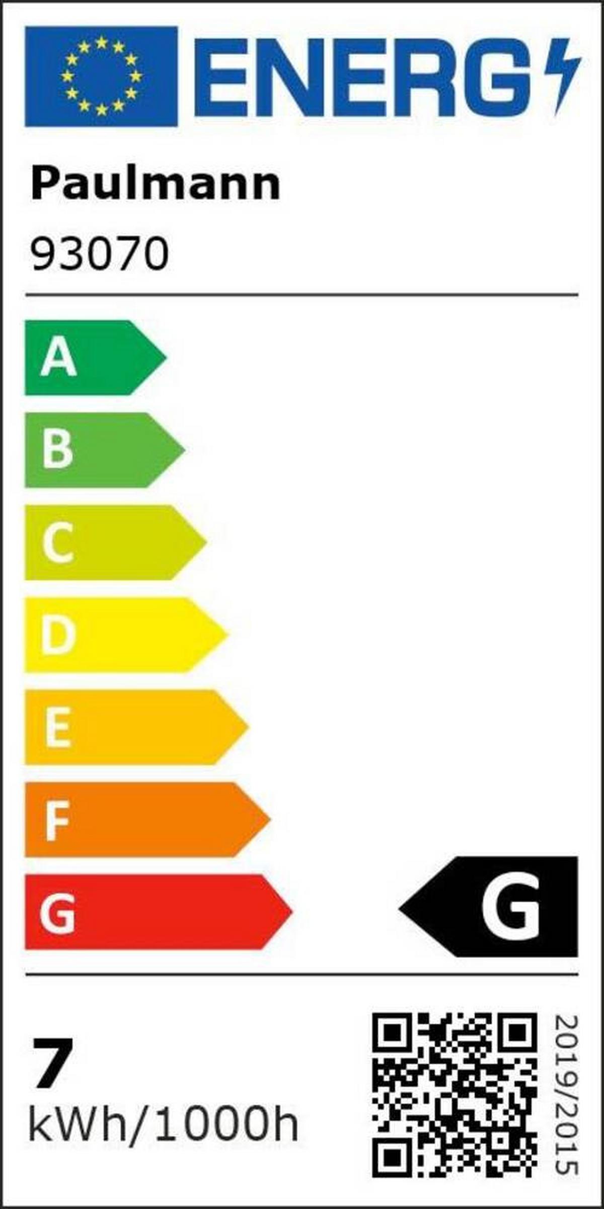 LED-Deckenleuchte Nova Coin in Satin max. 6 Watt - Basics, Kunststoff (5cm) - Paulmann