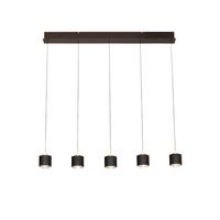 LAMPA WISZĄCA LED COLUMBIA *SBN* - czarny, Design, tworzywo sztuczne/metal (90/10/170cm) - Novel