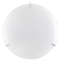 Mennyezeti Lámpa 1005/plg - fehér, Konventionell, üveg/fém (50/50/12cm)