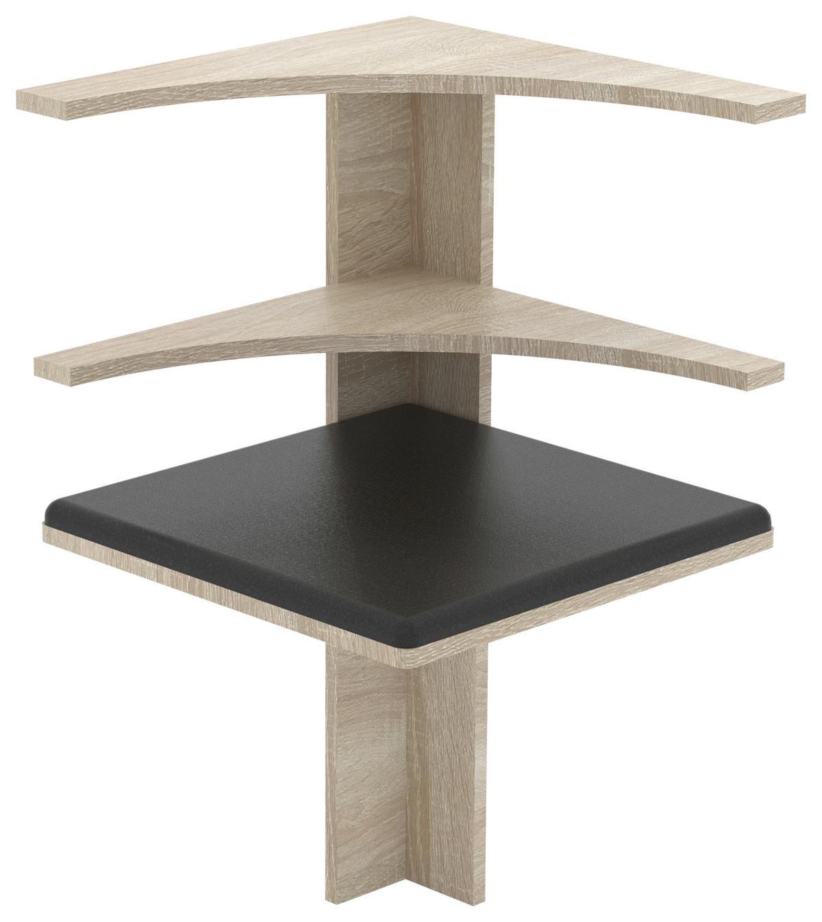 Kotni Element Za Klop Esal, Hrast Sonoma - hrast sonoma, Moderno, leseni material (43/78/43cm) - MID.YOU