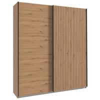 DULAP USI CULISANTE ANDORRA - stejar Artisan, Modern, material pe bază de lemn (200/216/65cm) - Modern Living