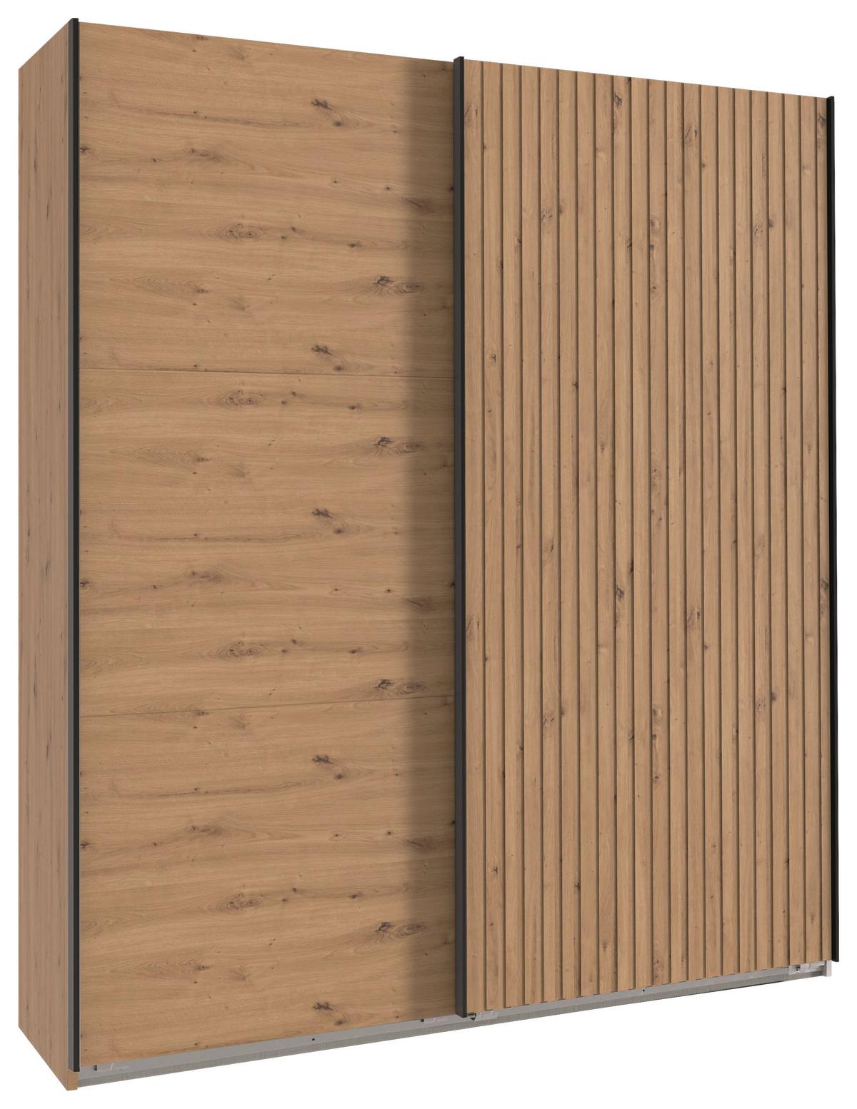 DULAP USI CULISANTE ANDORRA - stejar Artisan, Modern, material pe bază de lemn (200/216/65cm) - Modern Living