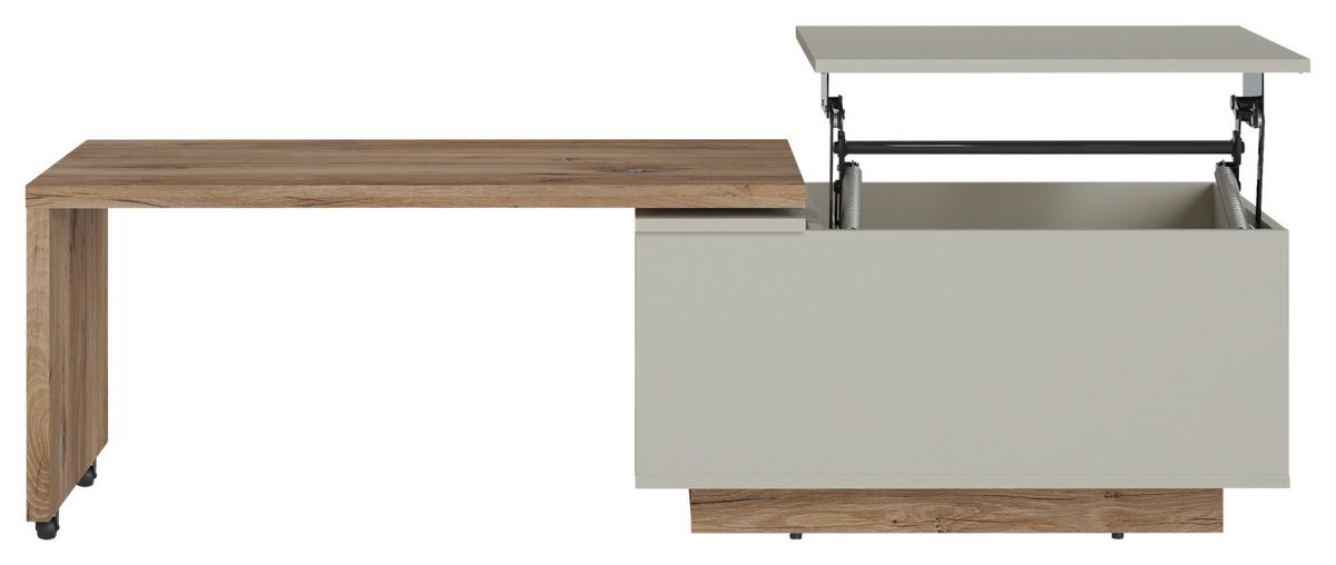Klub Stočić Myra - boja hrasta, Konvencionalno, pločasti materijal (95/153/45,3/54cm) - Modern Living