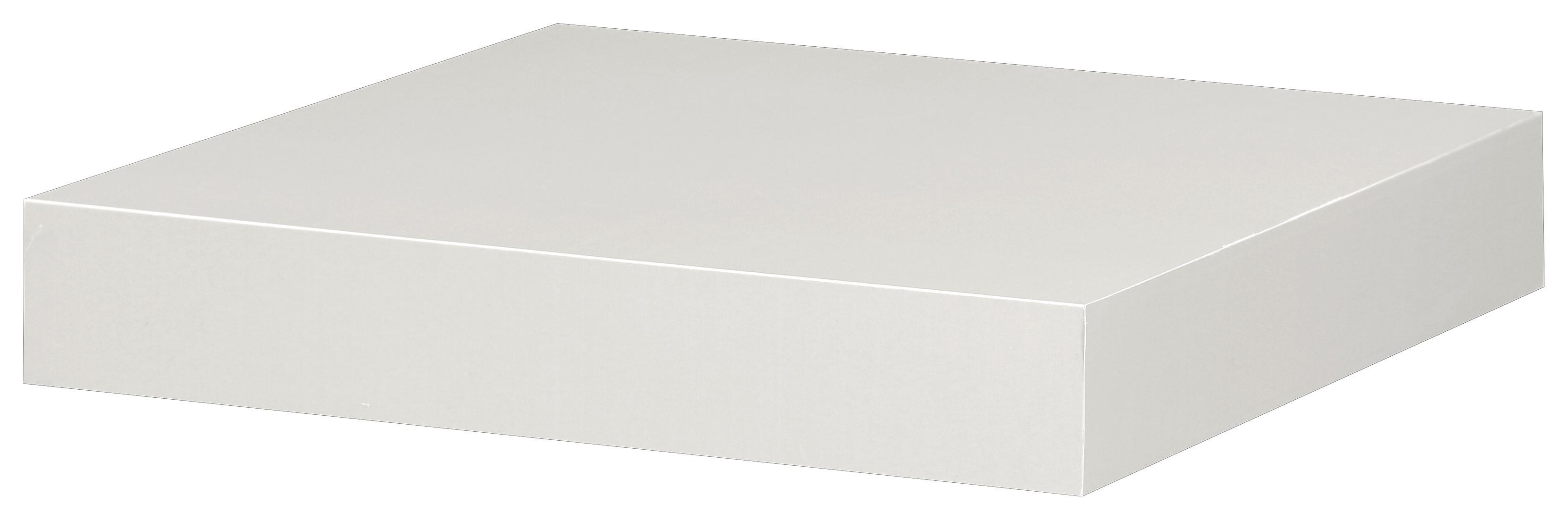 Zidna Polica Simple - Moderno, drvni materijal (23,5/3,8/23,5cm) - Modern Living