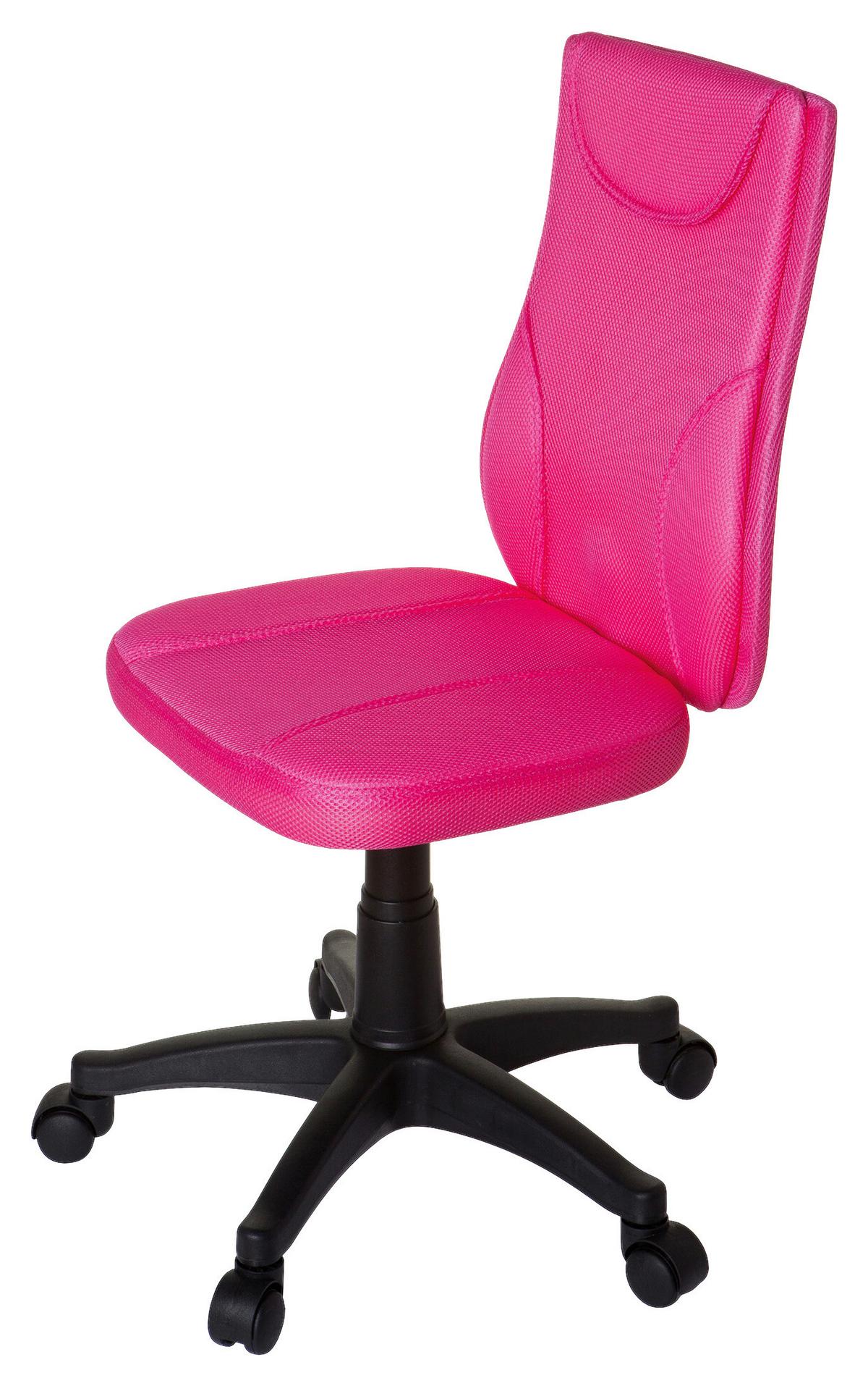 Mladinski Vrtljivi Stol Kiddy Base, Roza - pink, Basics, umetna masa (46/84-94/40cm) - MID.YOU