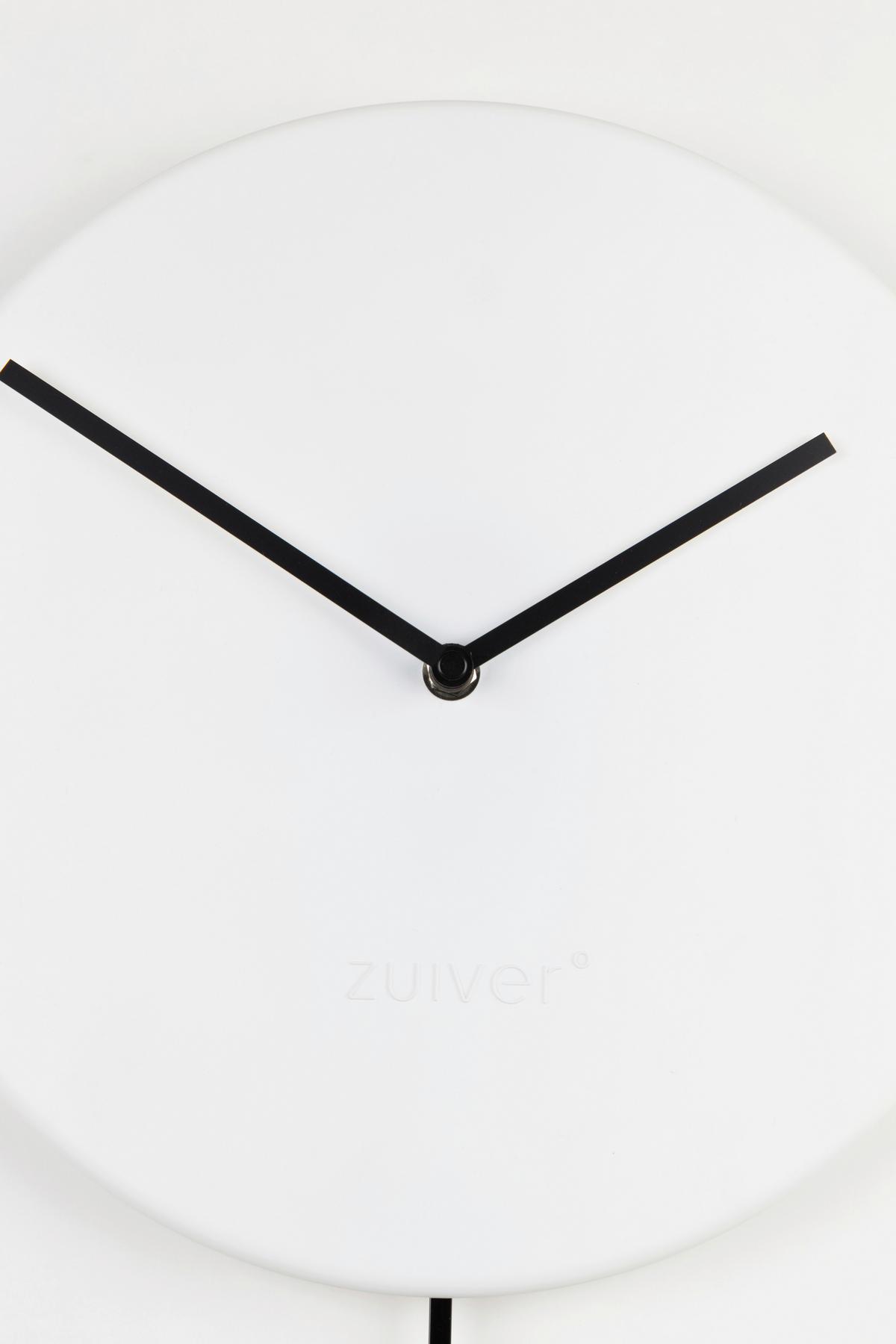 ZEGAR 8500048 - biały, Basics, tworzywo sztuczne (30/63/4cm) - Zuiver