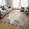 VÄVD MATTA STONE-FLOW - beige/multicolor, Klassisk, textil (80/150cm) - Mömax