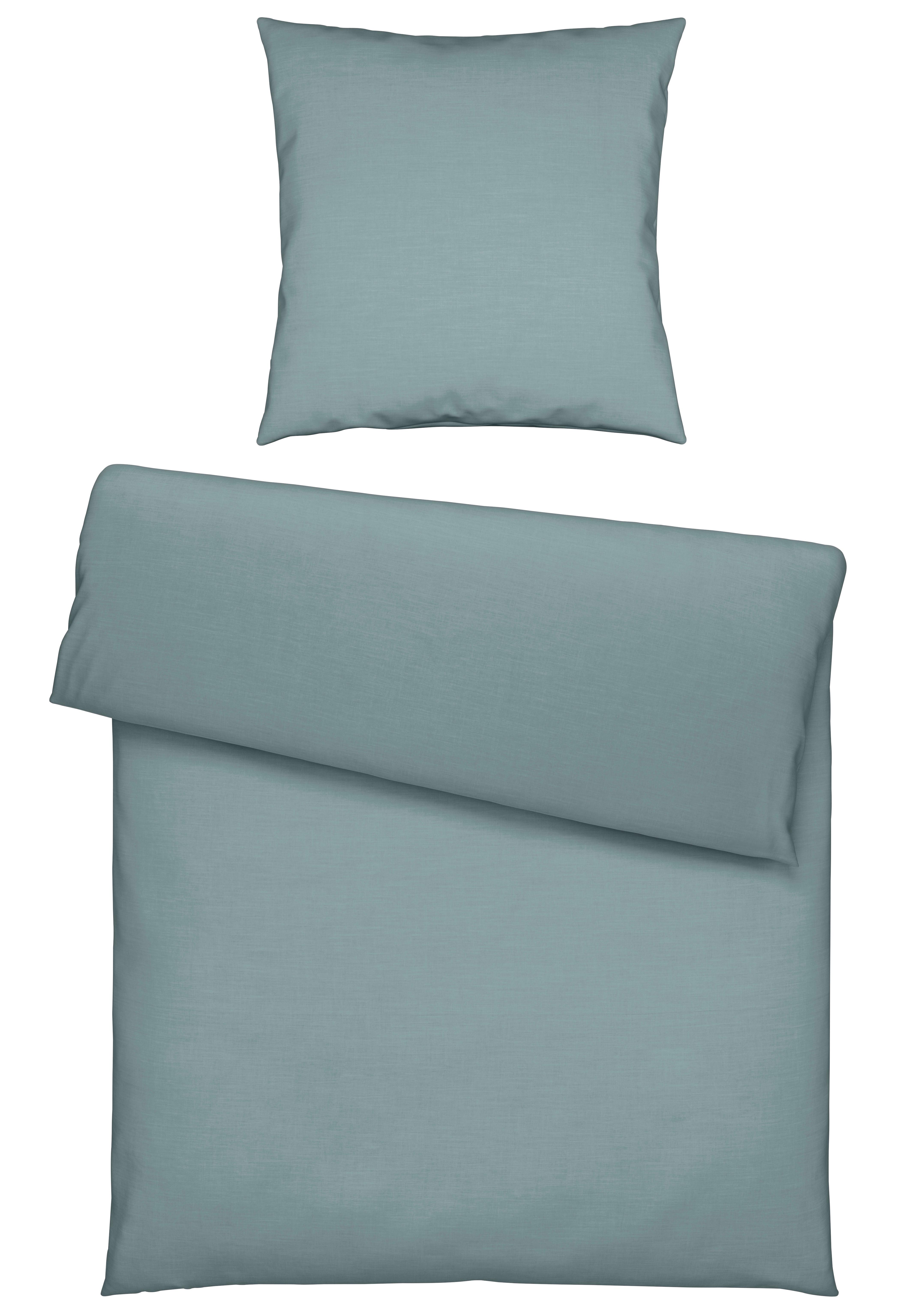Bettwäsche Ilvy Grau ca. 135x200cm - Grau, MODERN, Textil (135/200cm) - Modern Living