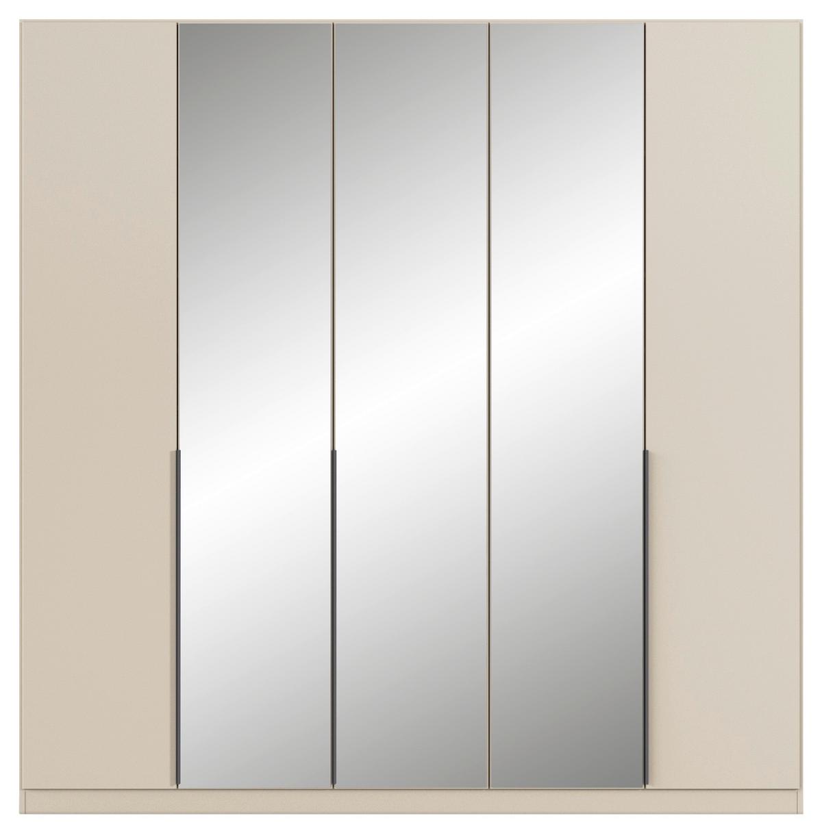 Drehtürenschrank Alabama Champagner - Champagner/Grau, MODERN, Holzwerkstoff/Metall (226/229/54cm) - Rauch Möbel