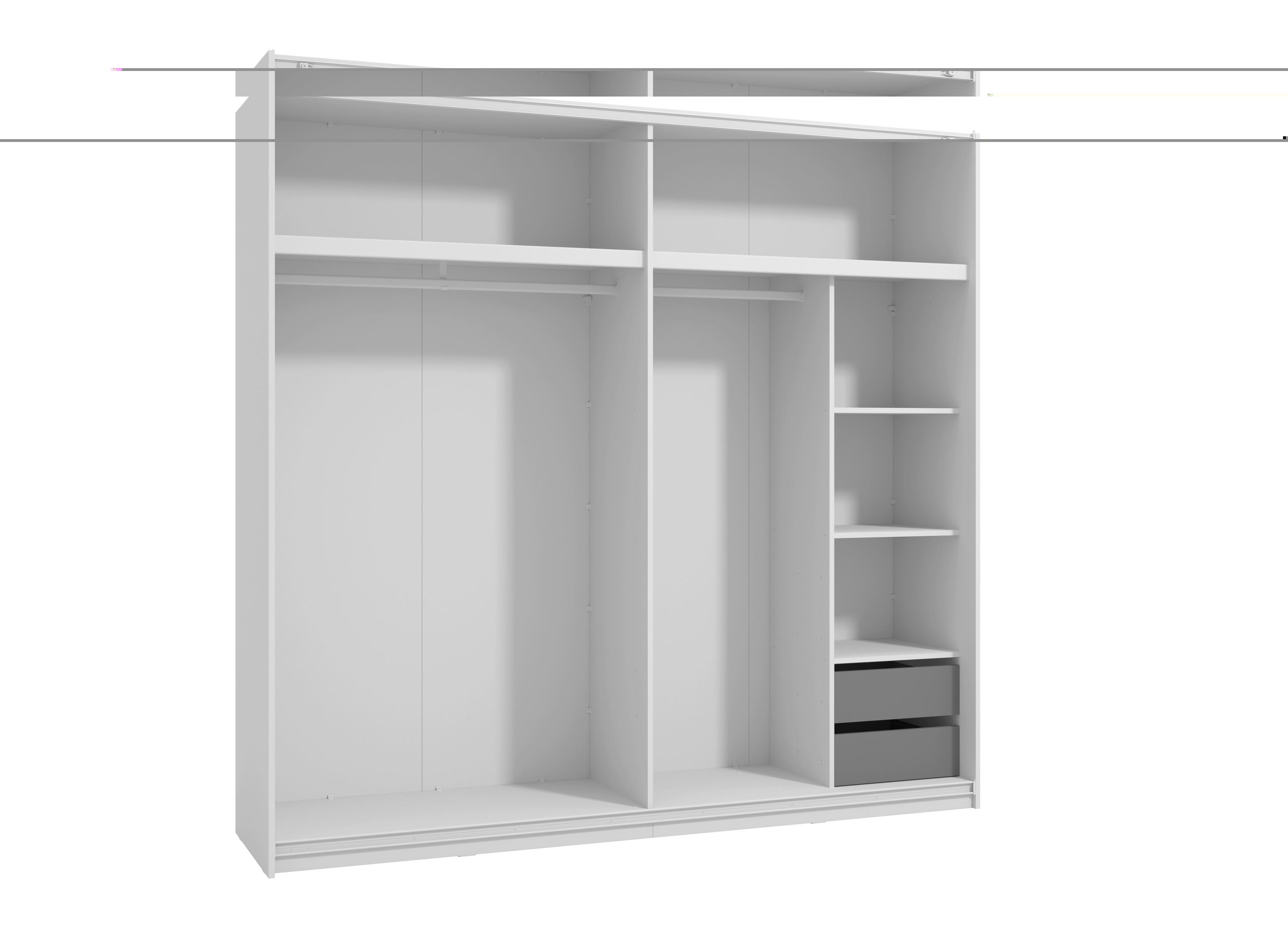 Fiókos Betét Arbela - szürke, Basics, faalapú anyag (44/38/41,5cm) - Ti'me