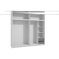 Fiókos Betét Arbela - szürke, Basics, faalapú anyag (44/38/41,5cm) - Ti'me