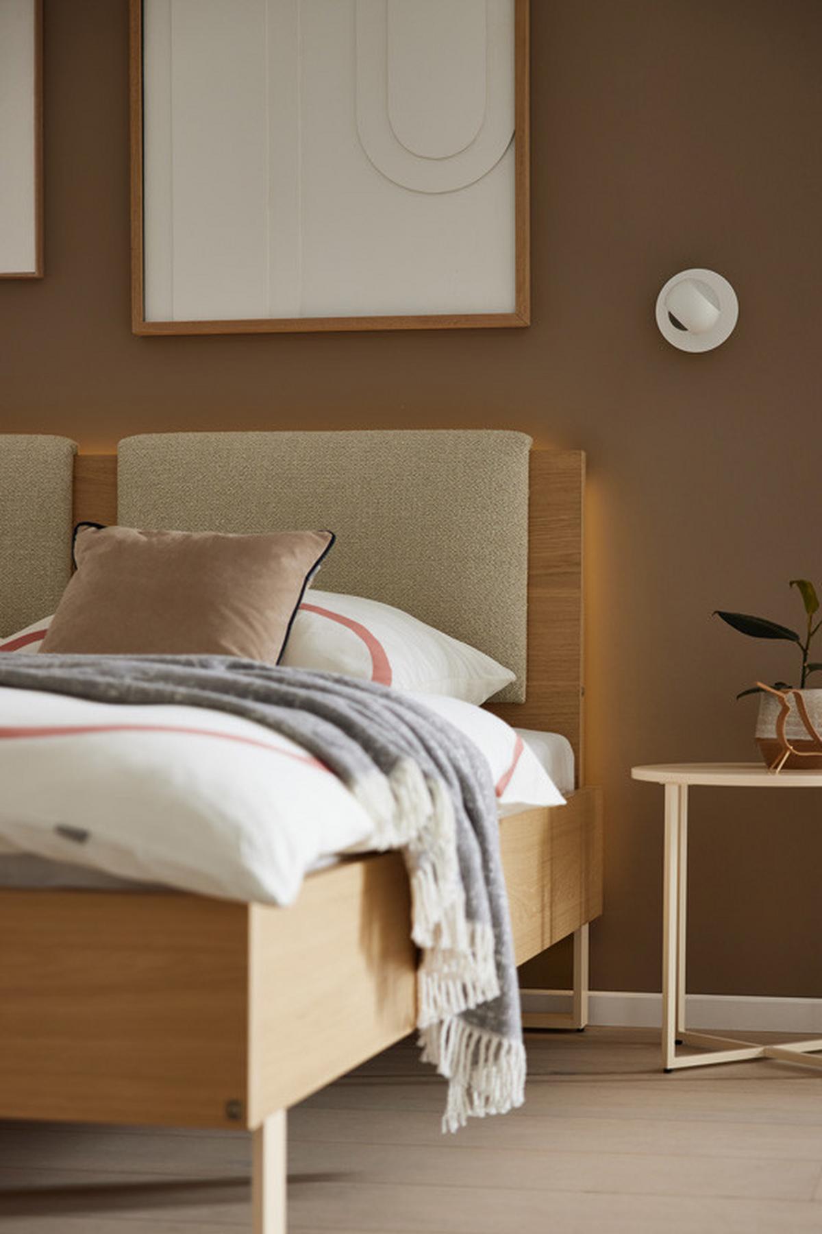 KINKIET LED MR24441131 CANNON - biały, Konventionell, metal (14/16cm) - Musterring