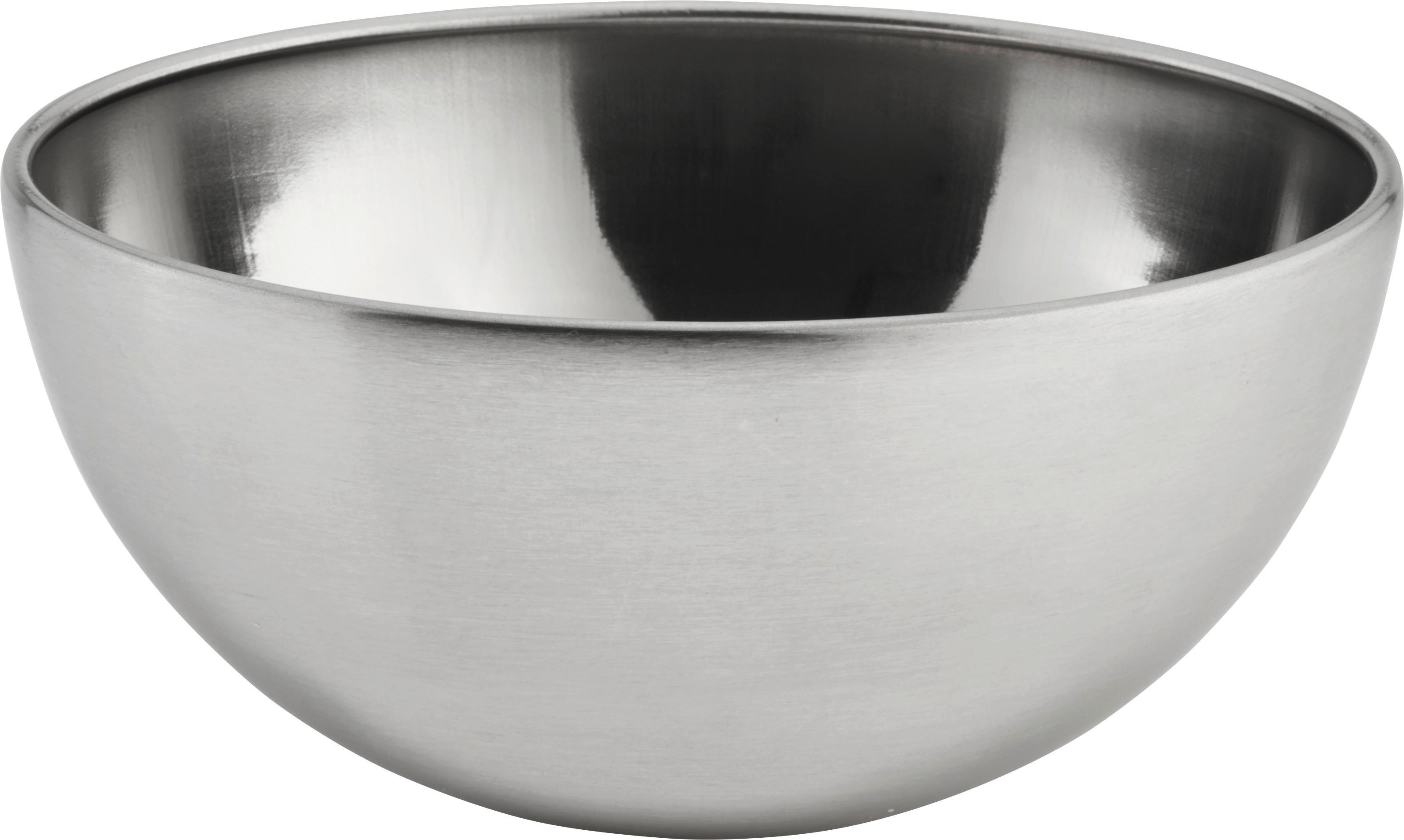 Rührschüssel Vinzenz XS in Edelstahlfarben - Edelstahlfarben, Konventionell, Metall (12,5/6cm) - Premium Living
