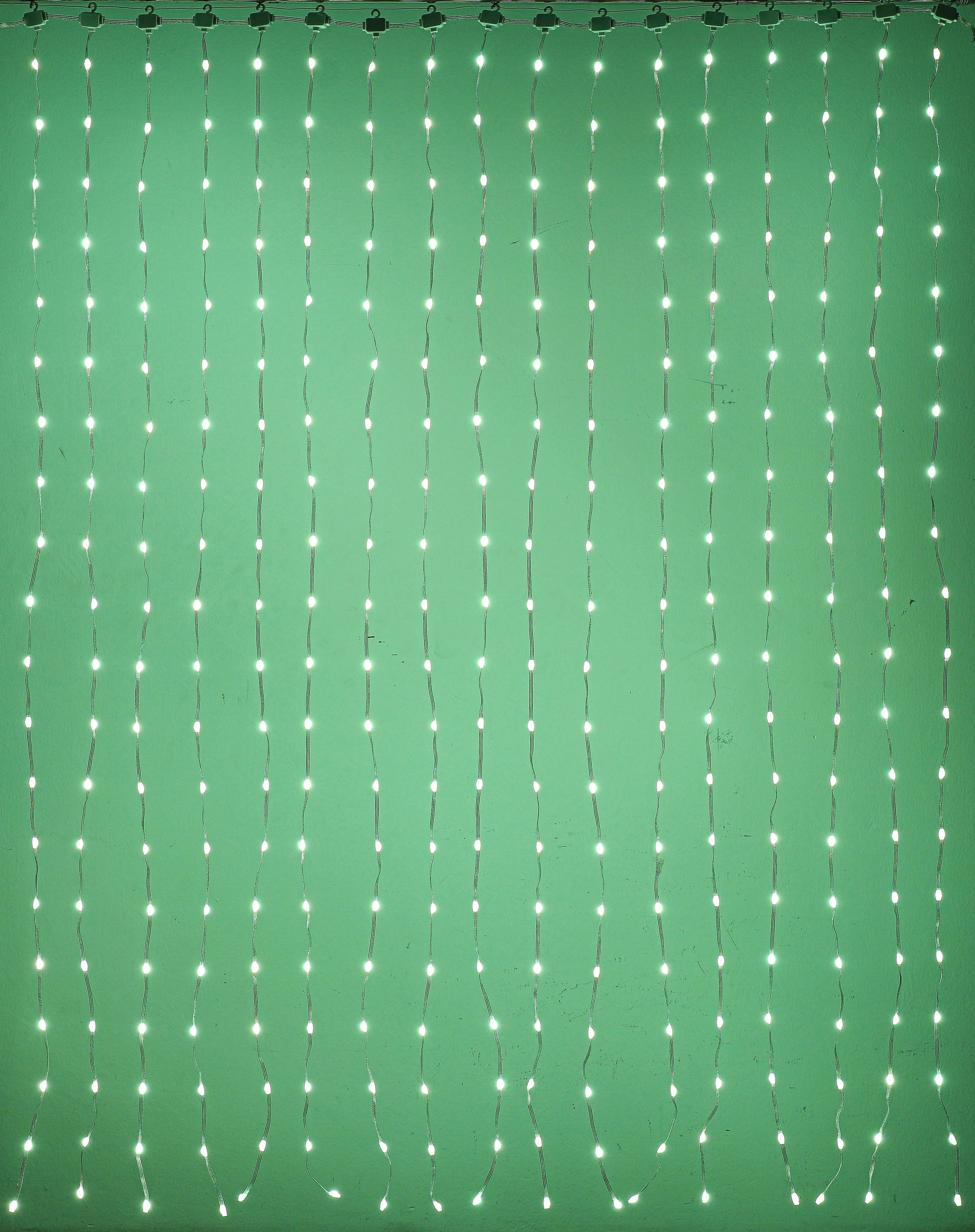 LED-DEKORATIONSLAMPA VORHUN - vit/svart, Klassisk, plast (140/140cm) - Mömax