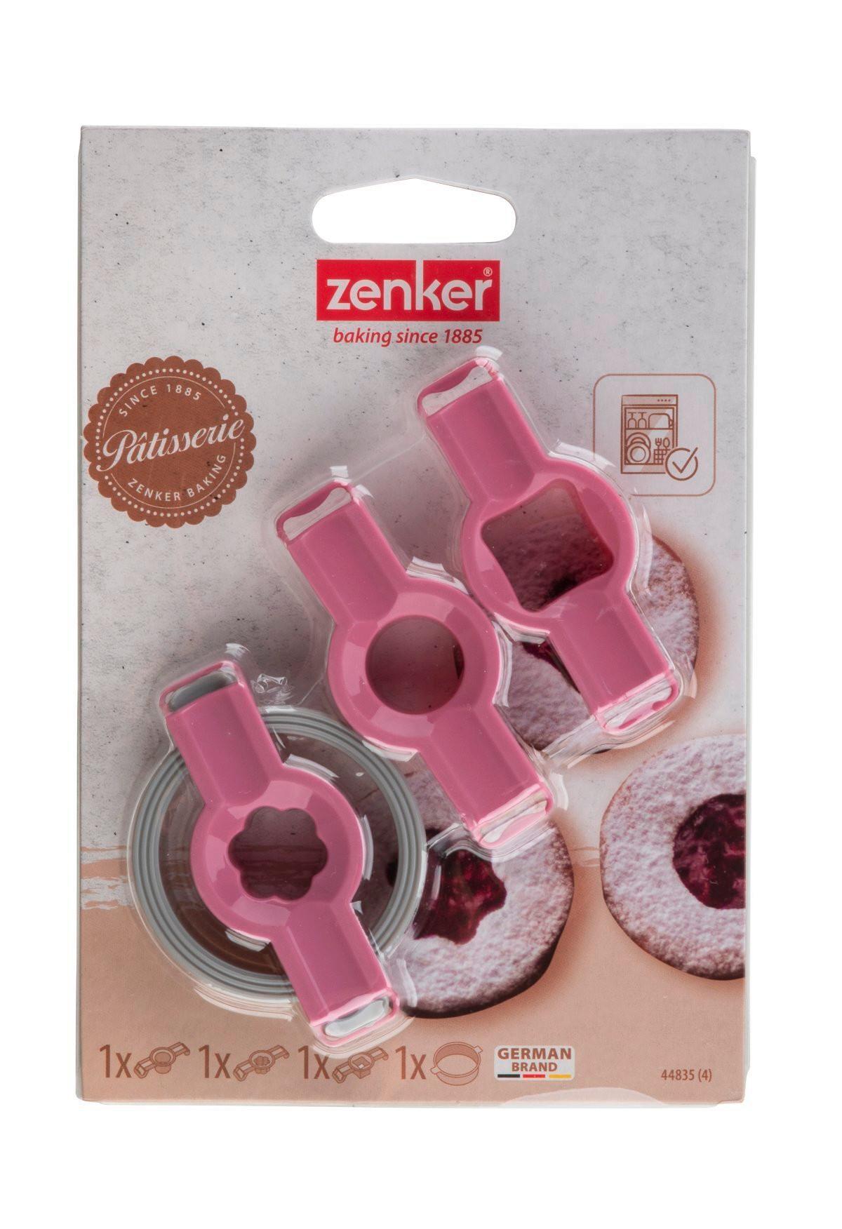 Model Za Linške Piškote Sweet - roza/siva, umetna masa (5cm) - Fackelmann