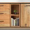 DRESSOIR SHIVA - Acacia-kleuren/Zwart, Modern, Hout/Metaal (160/86/40cm) - Mömax