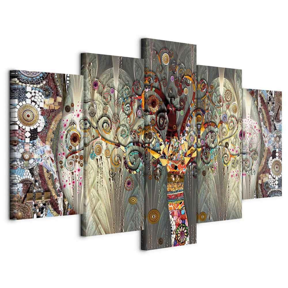 Leinwandbild Multicolor - Multicolor, Basics, Holzwerkstoff/Textil (200/100/1.2cm) - artgeist