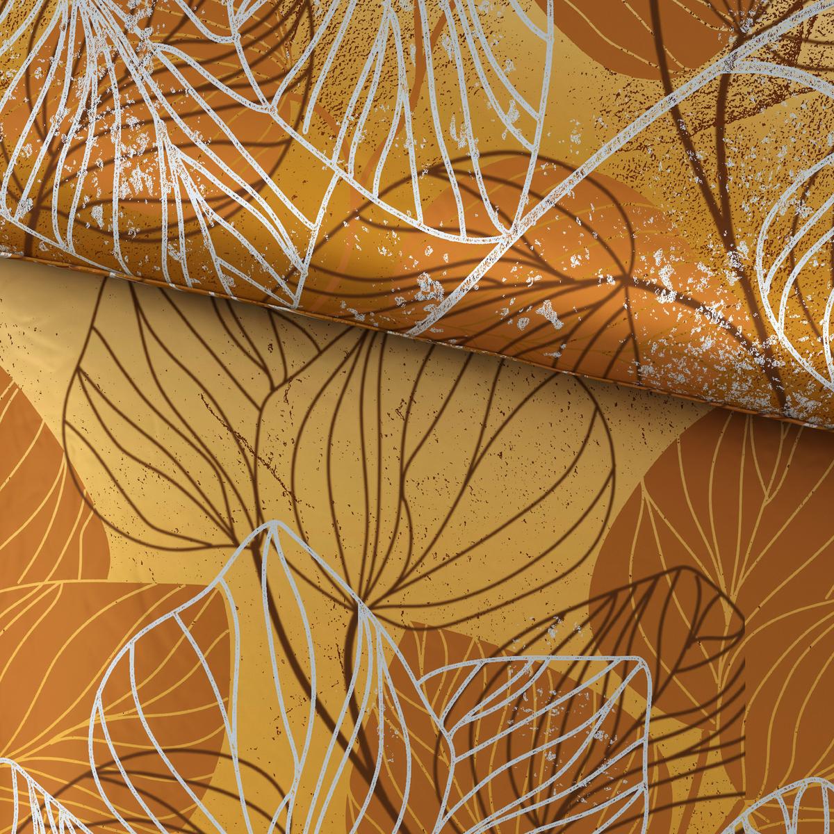 Bettwäsche Britt Ca. 160x210cm - Gelb, Konventionell, Textil (160/210cm) - Premium Living