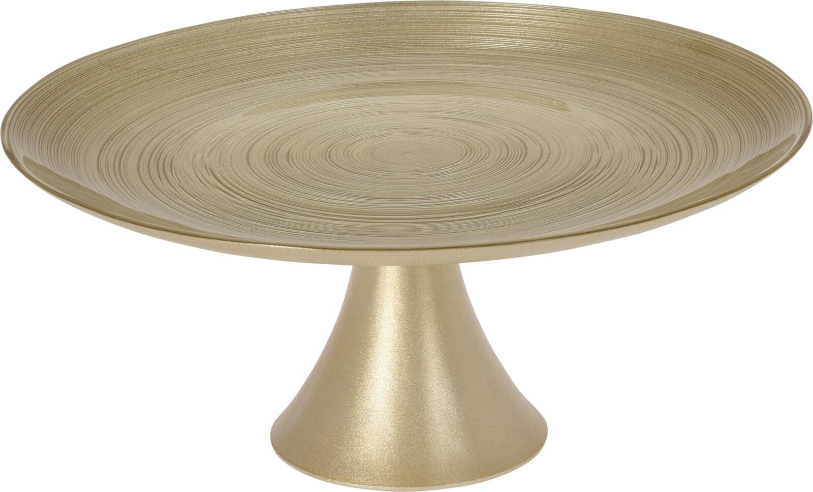 Bol decorativ Auriel - auriu, Basics, sticlă (28/12,8cm)