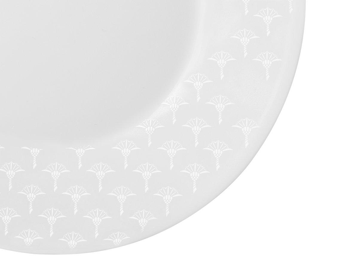 KOMPLET TALERZY OBIADOWYCH 13885-522008-28655 - biały, Design, ceramika (28cm) - Joop!