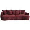 Canapea BERG - bordo, Trend, textil (292/71-99/127cm) - Modern Living