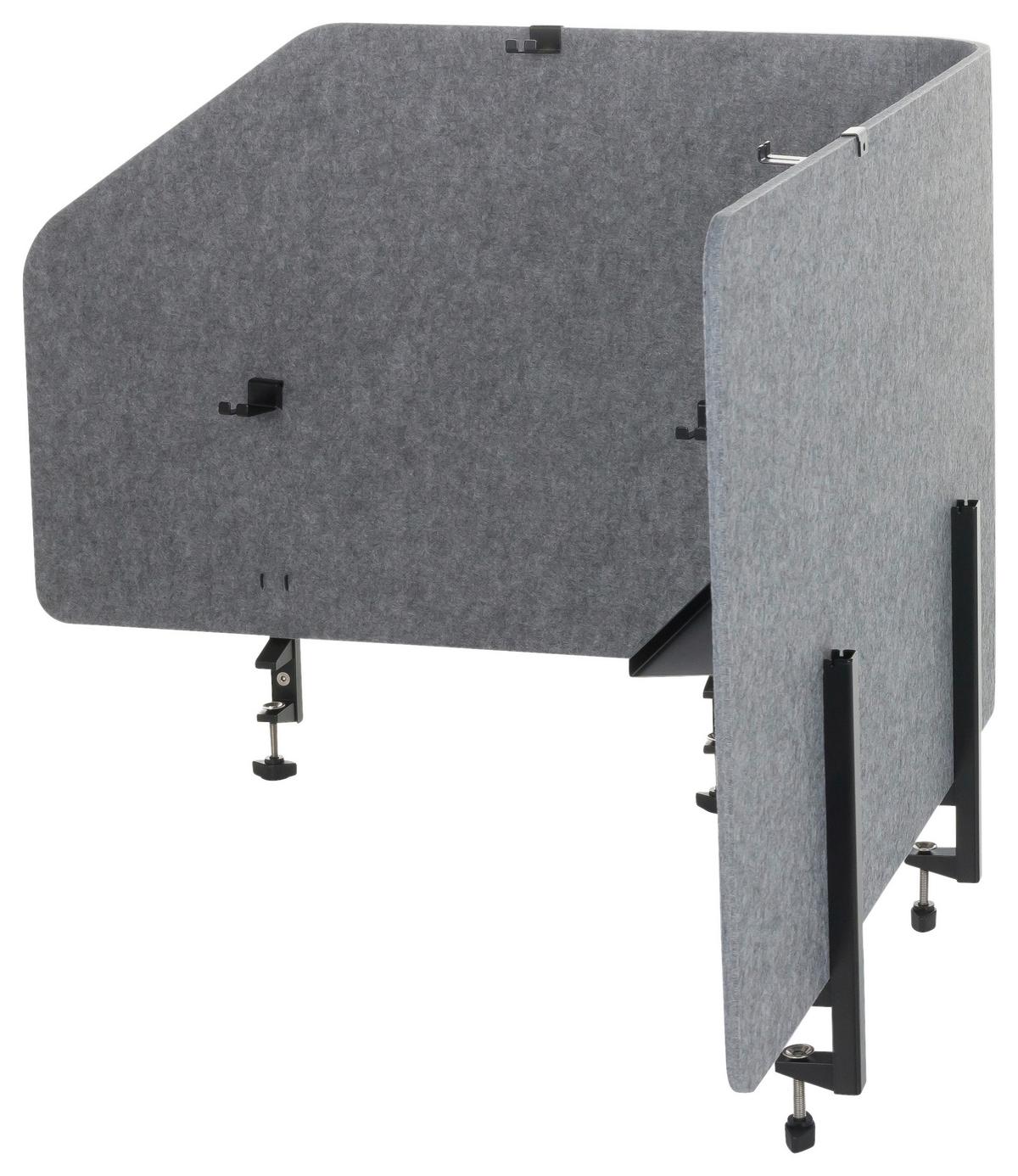 Pregradna Stena Flexmiut T Top, Siva - siva, Basics, kovina/umetna masa (160/50/1cm) - MID.YOU
