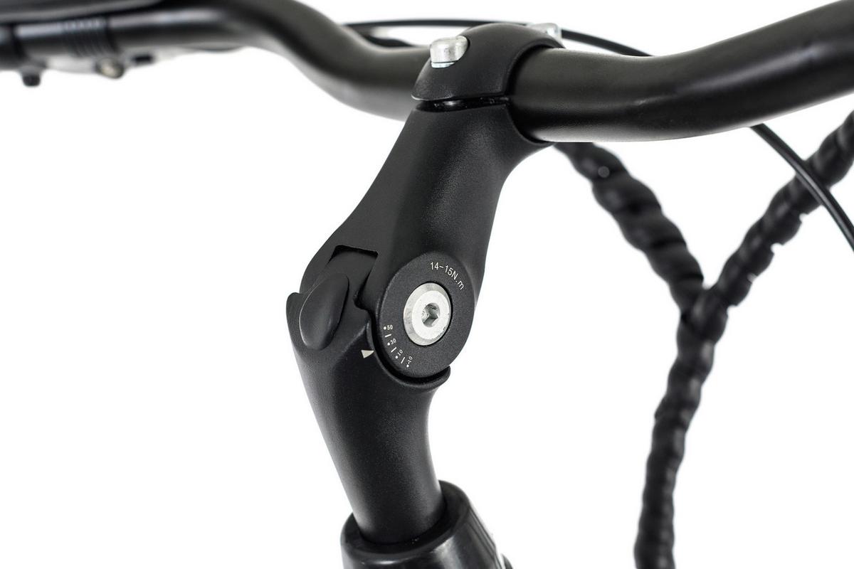 Elektrofahrrad Alu-city Herren Adore 28" 113e - Schwarz, Design, Metall - Atrigo