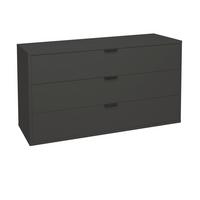 Kommode in Anthrazit - Anthrazit, MODERN (119/64/45cm) - Premium Living