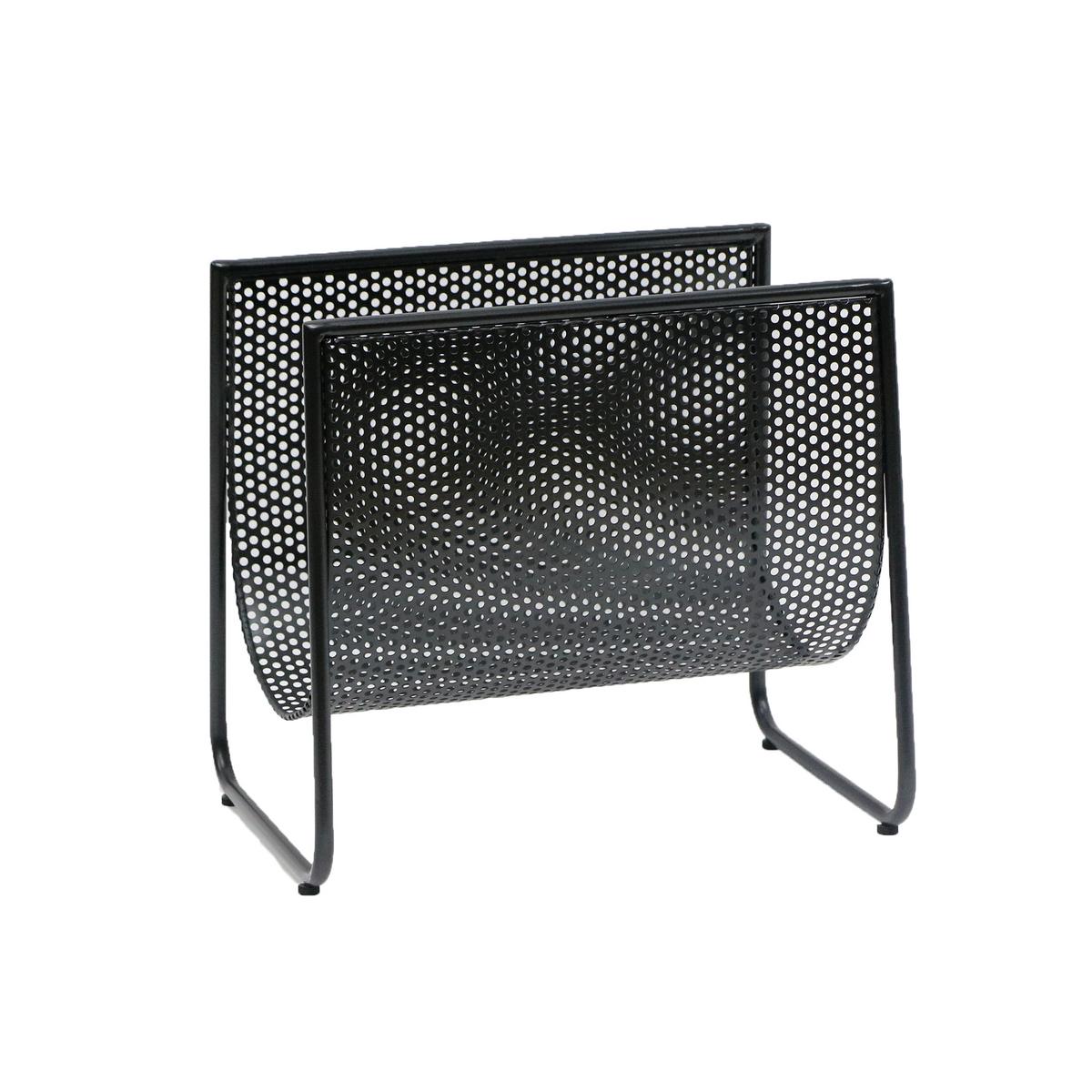 Zeitungsständer Tina aus Metall - Schwarz, Modern, Metall (35/31,5/25cm) - Mömax
