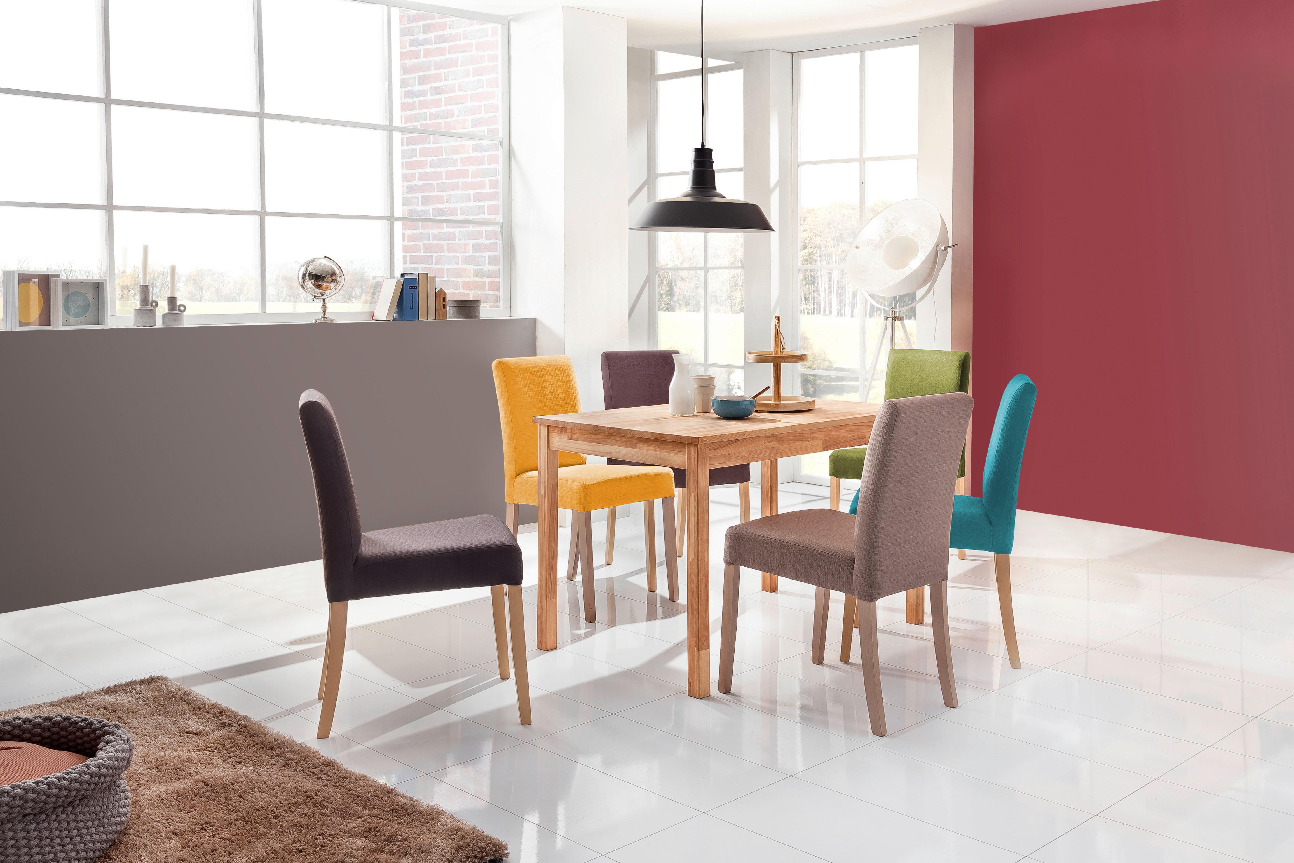 STÓŁ DO JADALNI ALFONS -PO- - kolor bukowy, Konventionell, drewno (110/70/76cm) - Livetastic