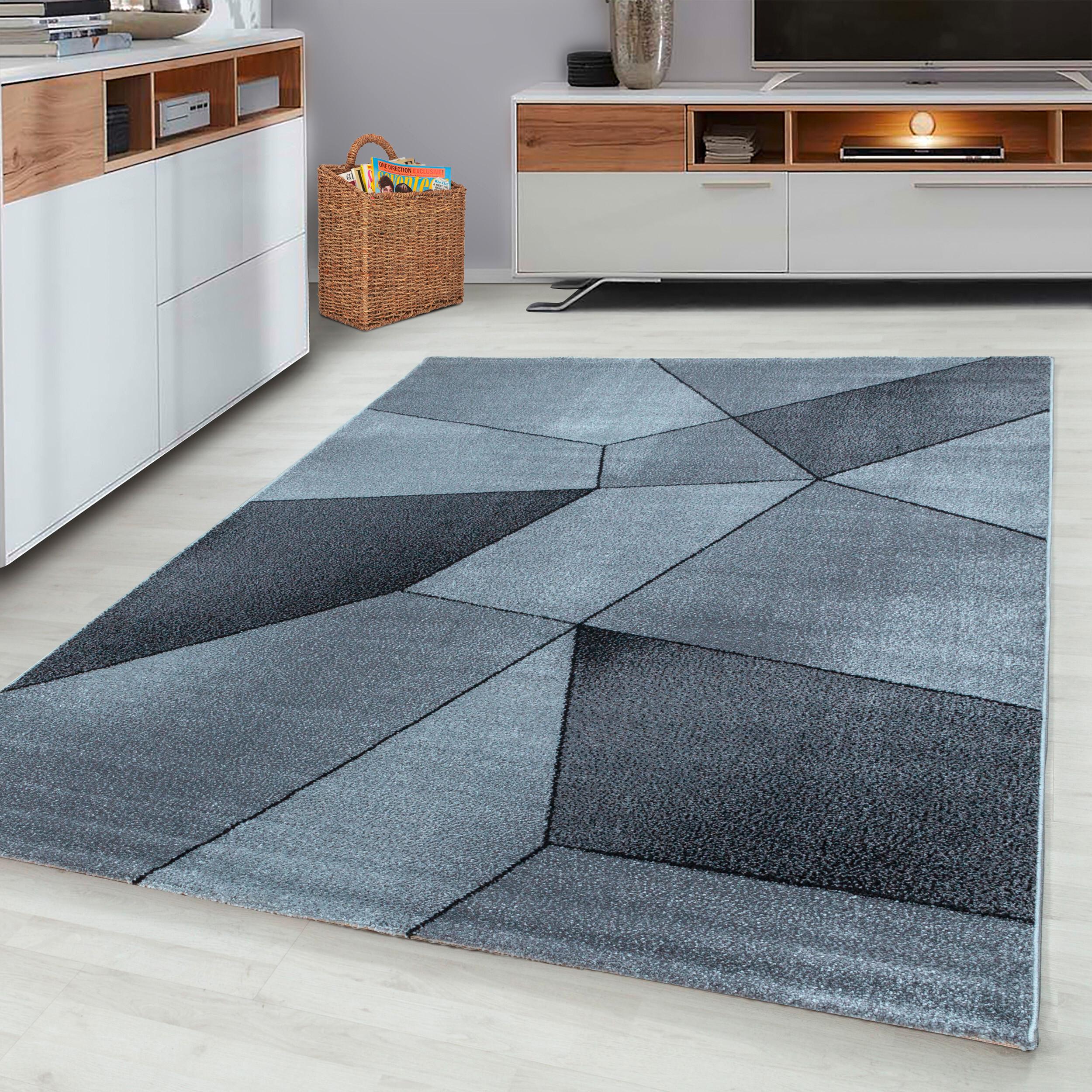 Webteppich Beta Grau ca. 80x250cm - Grau, Basics, Textil (80/250cm) - Novel