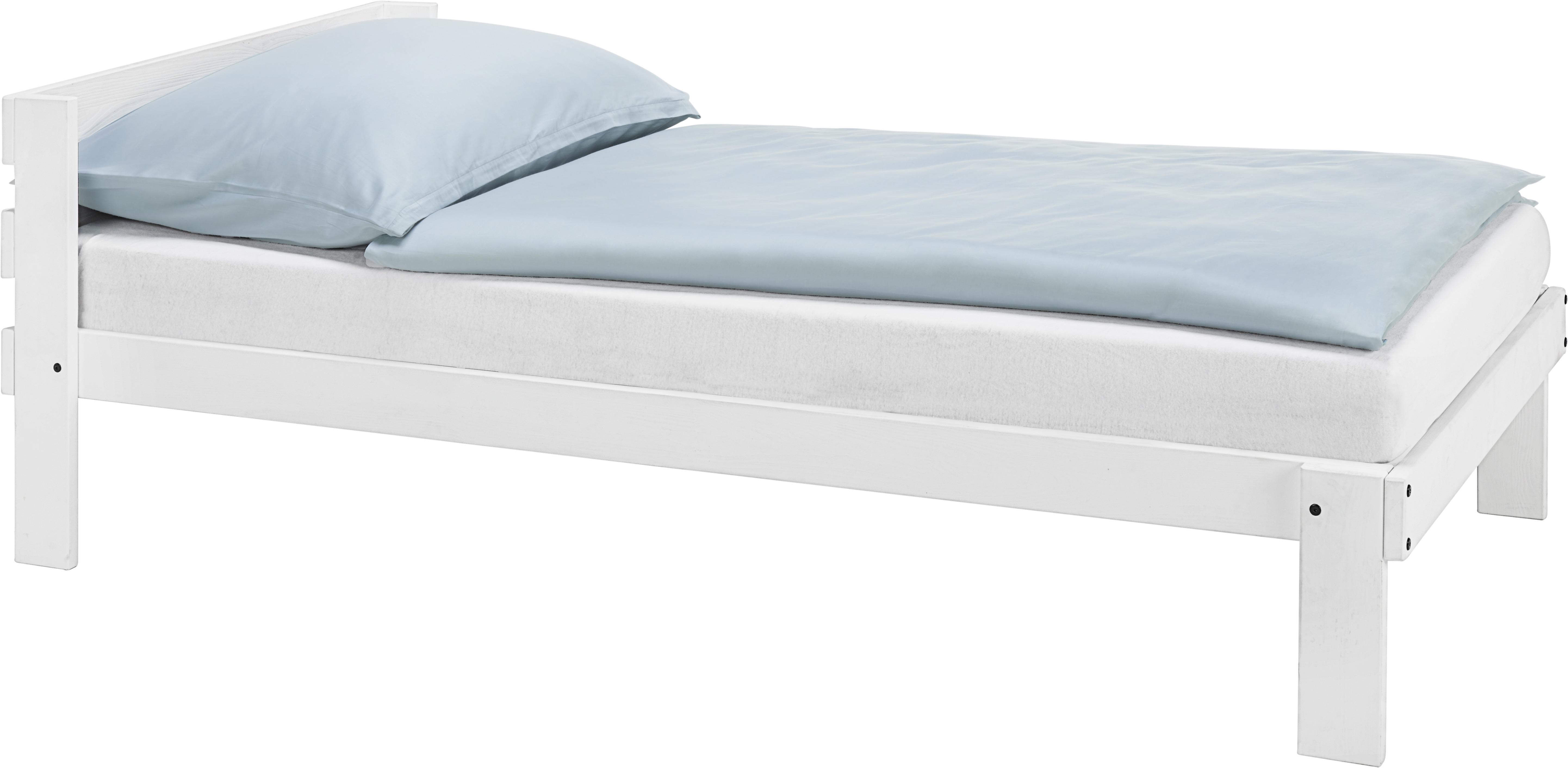 łóżko białe ok. 90x200cm online kaufen ➤ mömax