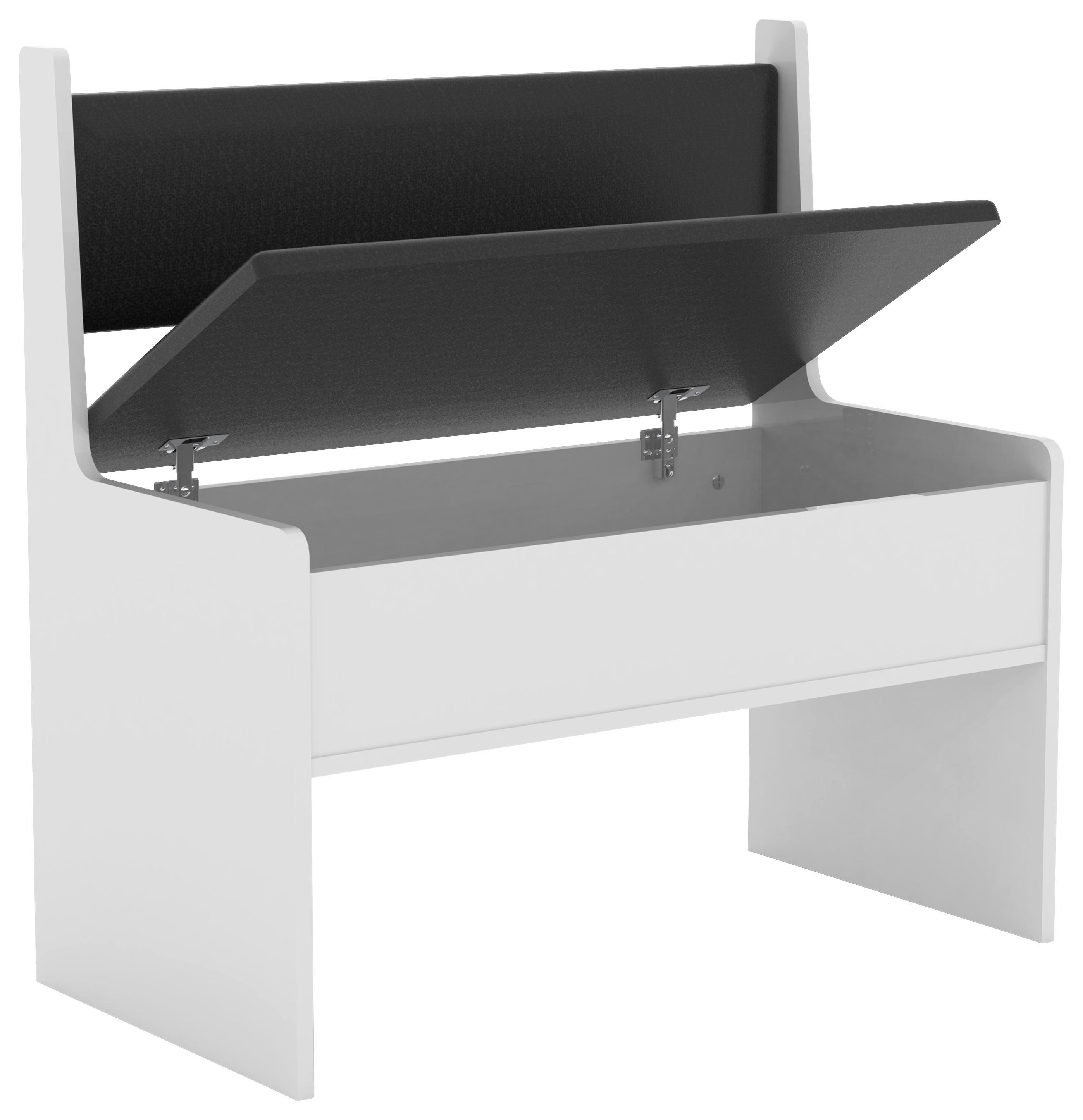 Klop Esal, Bela - bela, Moderno, leseni material (80/80/42cm) - MID.YOU