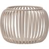 VÄRMELJUSHÅLLARE FIOLA - beige, metall (14/10cm) - Mömax