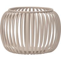 Teelichthalter Fiola Beige - Beige, Metall (14/10cm) - Mömax