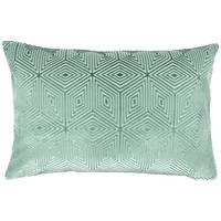 Kissenhülle Rania Türkis ca. 40x60cm - Türkis, Textil (40/60cm)