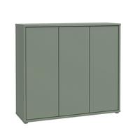 SZAFKA NA BUTY ALICE SPRINGS - szałwiowy/szary, Modern, materiał drewnopochodny/tworzywo sztuczne (109,2/99,1/34,9cm) - Xora