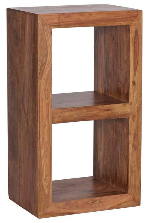 Standregal "Mumbai", aus Sheesham - Sheeshamfarben, MODERN, Holz (50/88/35cm) - MID.YOU