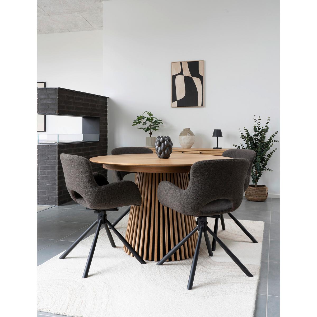 Korbset Aosta Baskets Braun - Braun, Design, Holz