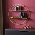 Regal Goldfarben - Goldfarben, Metall (50/15/60cm) Regal Goldfarben - Goldfarben, Metall (50/15/60cm)