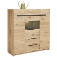 KOMODA WYSOKA BELLANO - Modern, materiał drewnopochodny (125/128/38cm) - Mömax