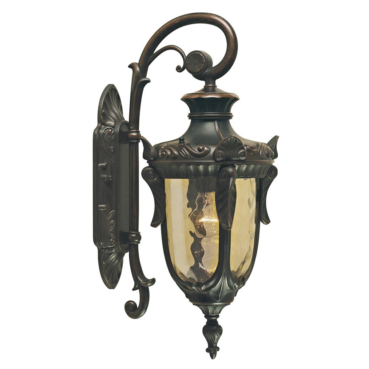 Kültéri Falilámpa Ph2-M-Ob - bronzszínű, Natur, üveg/fém (52/19/26.5cm) - Elstead Lighting