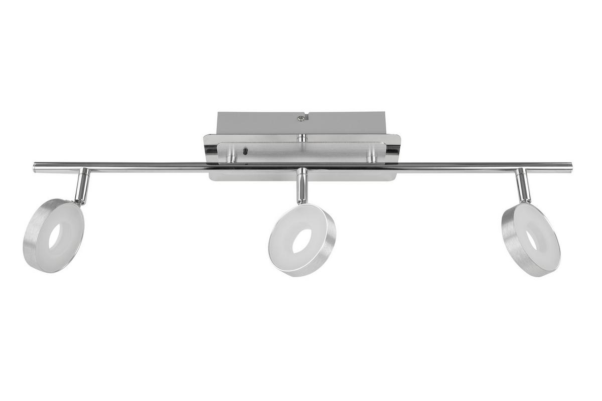 LAMPA REFLEKTOROWA LED INELE - kolor aluminiowy/kolor chromowy, Trend, metal (60,5/9/18,5cm) - Novel