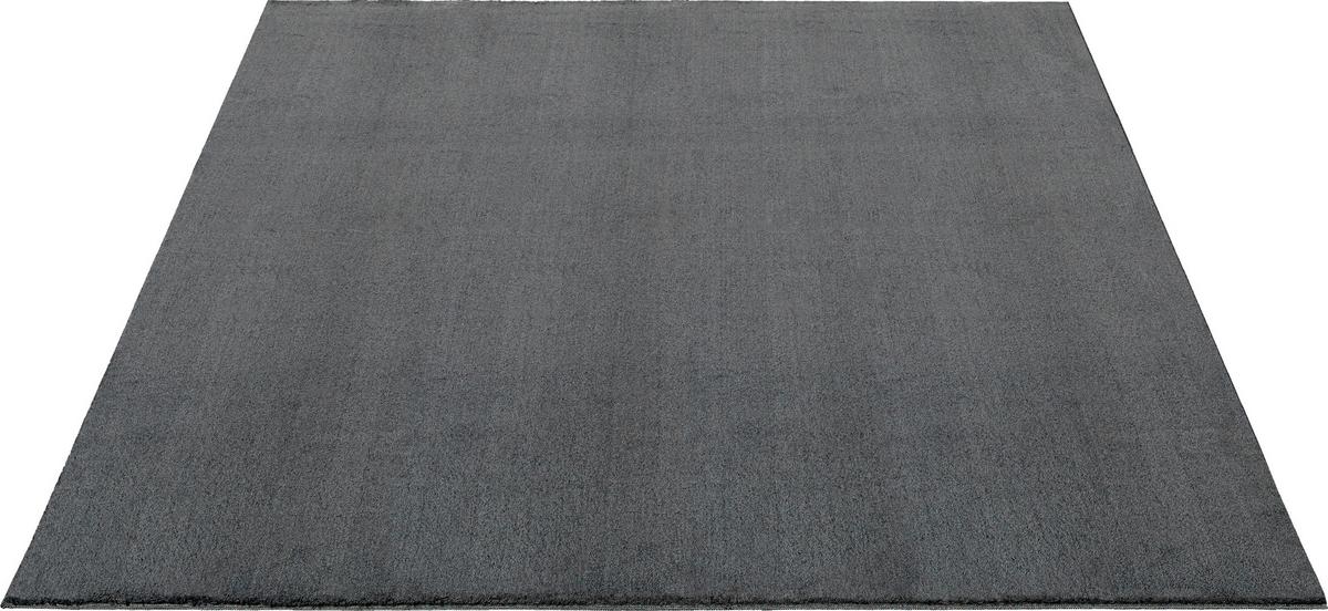 Fellteppich Loft Anthrazit ca. 140x200cm - Anthrazit, KONVENTIONELL, Textil (140/200cm) - Novel