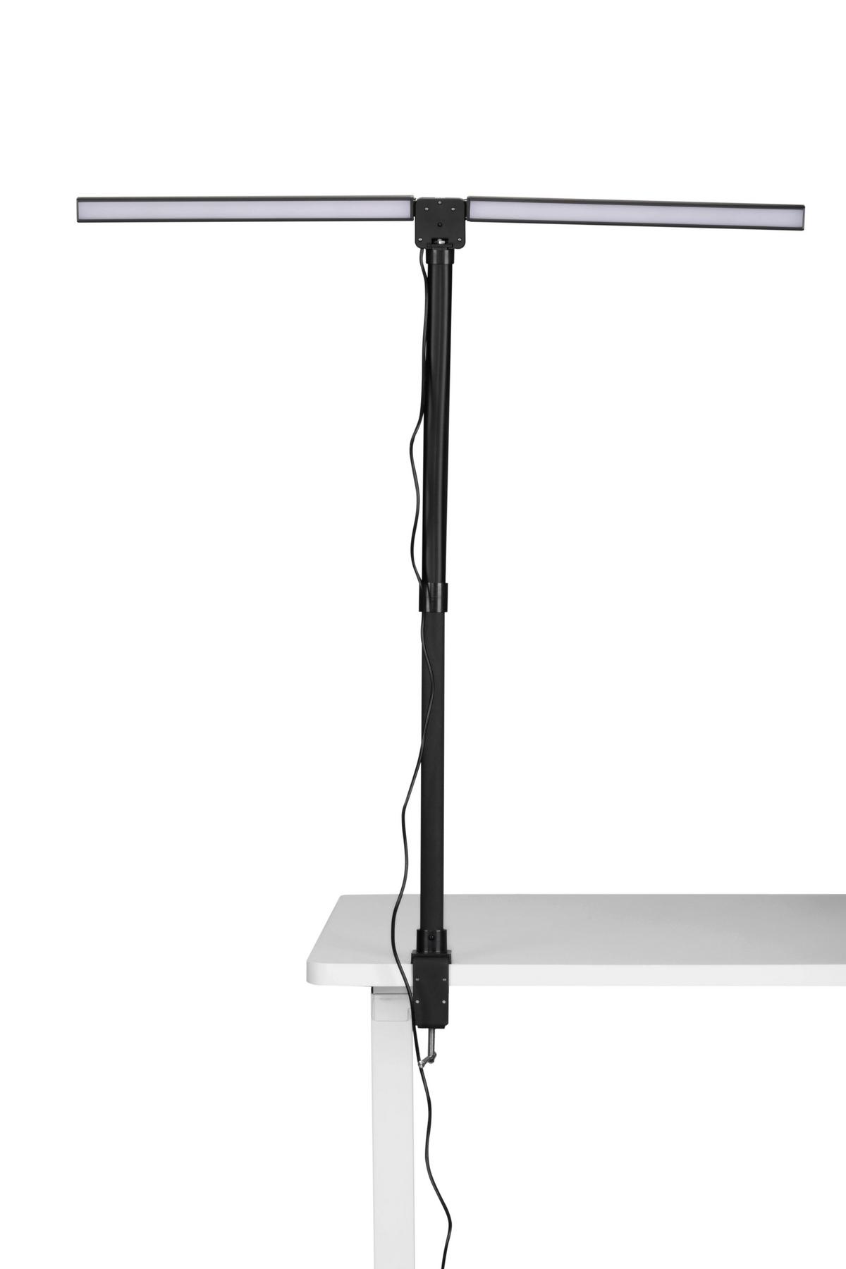 LAMPA ZACISKOWA LED HAYWARD *SBN* - czarny, Basics, tworzywo sztuczne/metal (80/35/71,5cm) - Novel