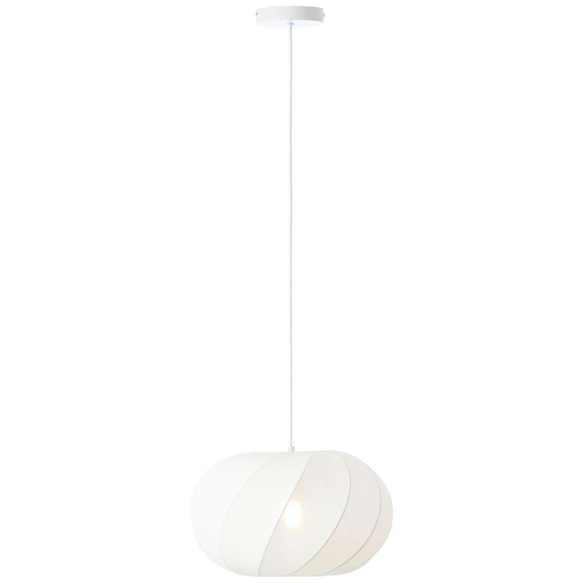 LAMPA ZWIESZANA 51250/05 MOLLY PE1 - biały, Trend, metal/tkanina (38/120cm) - Brilliant