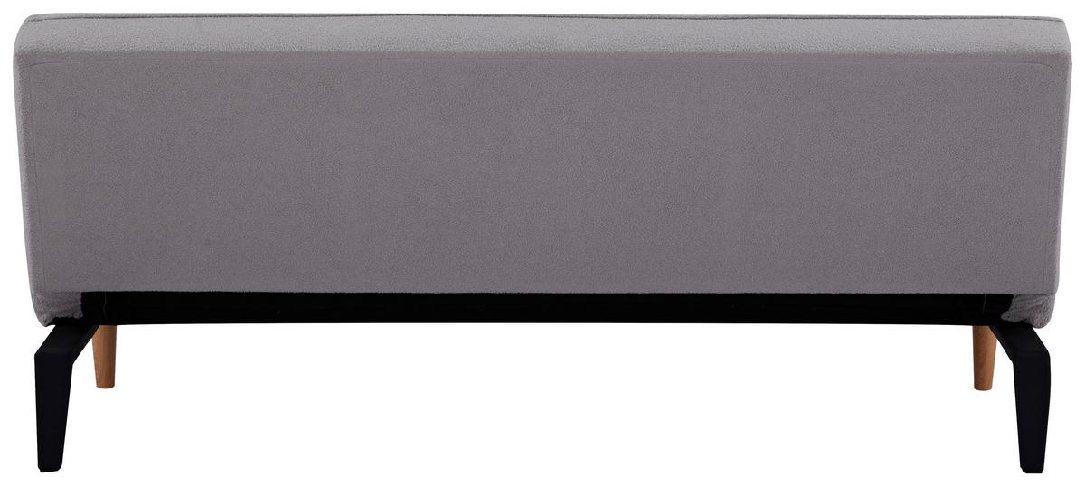 SOFA Z FUNKCJĄ SPANIA ZERR - kolor naturalny/czarny, Modern, tworzywo sztuczne/tkanina (183/77/87cm) - P & B